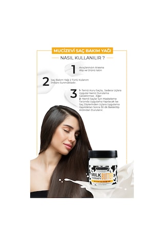 Morfose Milk Therapy Butter Yağ İçeren Mucizevi Saç Bakım Kremi 200 ML
