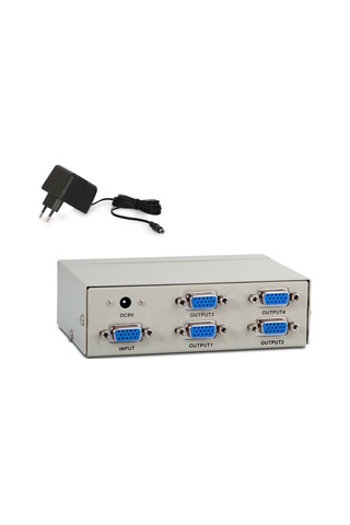 S-Link Sl-2504 4 Vga 250Mhz Monitör Splitter
