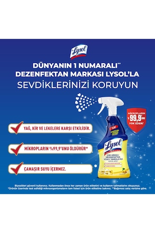 Lysol Trıgger Sprey 750 ML