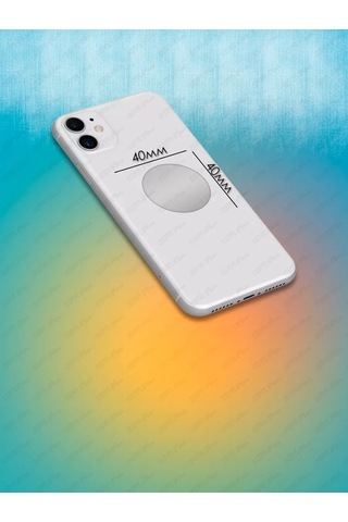 Sbm Place Manyetik Tutucu İçin Metal Plakalar 5 Adet. 190455735 Gri