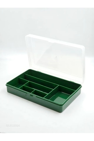 Boxplast Küçük Eşyaları Saklamak İçin Düzenleyici, İki Katlı 273009810 Koyu Yeşil