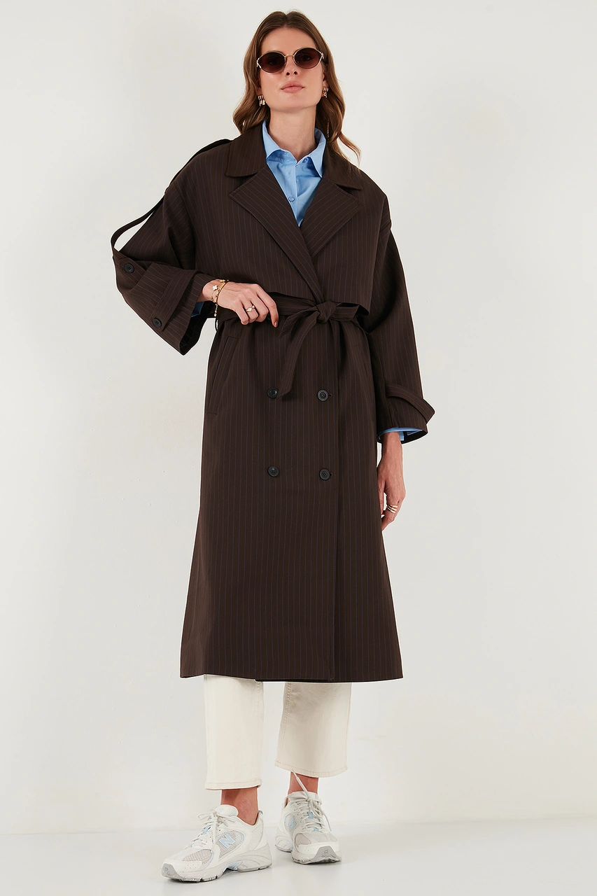 Lela Bayan Trençkot 6839583 Kahve Kahve