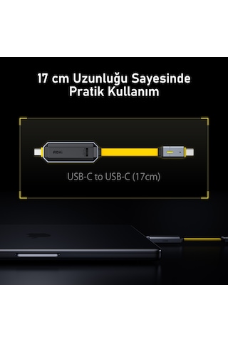 Aohi The Future Magflash 256gb Usb-c Mikro Ssd Flash Bellek Ve Şarj Kablosu, 1000mb/s Veri Aktarım -