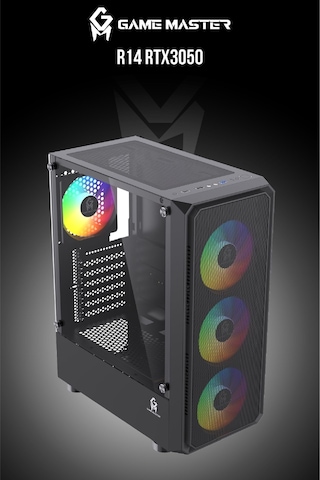 Game Master R14 R5-5600 16 GB 512 GB M2 SSD RTX3050 Free Dos Masaüstü Oyuncu Bilgisayarı