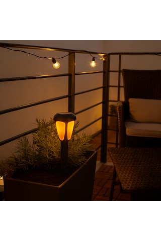 Aeron Solar Flame Led Saplama Sarı