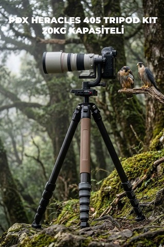 Pdx Heracles 405 Tripod Kit 20kg Kapasiteli Profesyonel Tripod