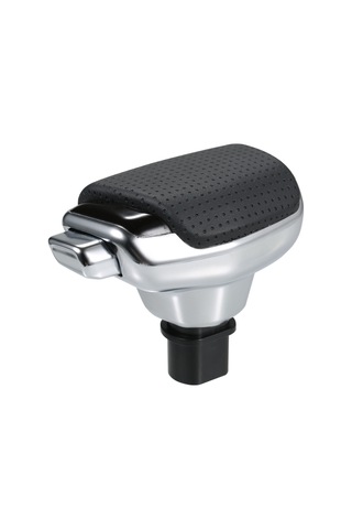 Ranyeek Renault İçin Mat Siyah Otomatik Vites Çubuğu Kısa Tipi Pu+plastik Vites Düğmesi Siyah