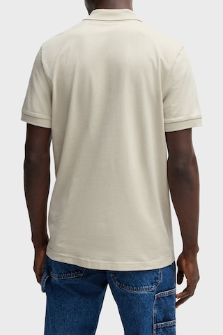 Boss Pamuklu Slim Fit Yarım Fermuarlı Polo Yaka T Shirt Erkek Polo 50537507 271 Gri GRİ