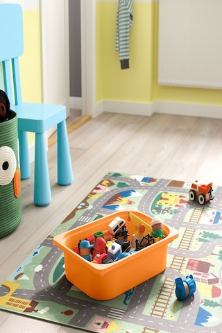 Ikea Açık Turuncu Çok Amaçlı Saklama Kutusu 42x30x10 Cm Oyuncak Düzenleyici Çocuk Odası
