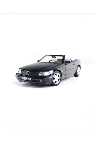 Norev 1:18 Mercedes Benz 1998 500 Sl R129 Facelift Lacivert Model Araba