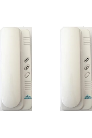 Kumel 2'li Telediafon Adaptörsüz Telefon Sistemi
