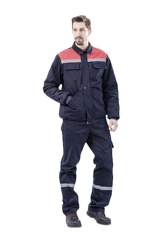 Şensel, Kapitoneli Mont Takım, Lacivert-Kırmızı -92E252-Iş Takım