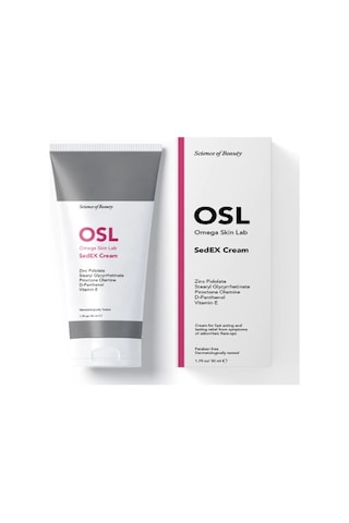 OSL Omega Skin Lab Pul Pul Dökülme Ve Kızarıklık İçin Yatıştırıcı Sedex Cream﻿﻿ 50 ML