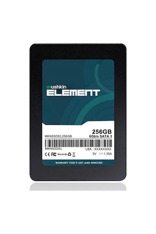 Mushkin Element, 256gb, 500-420mb/s, 2.5" , Sata3, Ssd Mknssdel256gb
