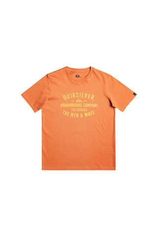 Quiksilver Qs Surf Lockup Ss Yth Erkek Çocuk Tişört Turuncu