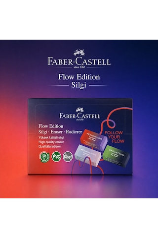 Faber Castell Flow Edition Silgi 3 Adet