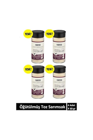 Öğütülmüş Sarımsak 60 Gr X 4 Adet 82850824