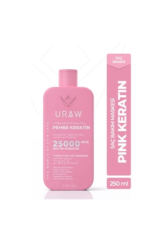 Uraw Keratin Ve Hyaluronik Asit Saç Kremi 250 ML