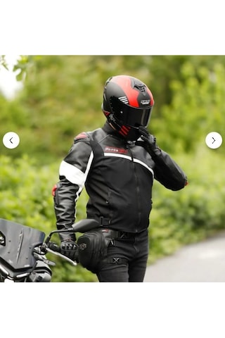 Forte Gt Ar54 3 Mevsim Motosiklet Montu Red