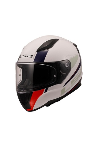 Ls2 Rapid 2 Driveway Kapalı Motosiklet Kaskı Beyaz - Mavi
