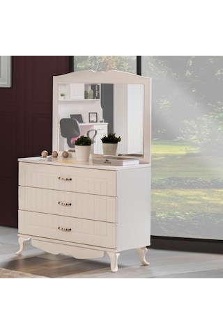 Şifonyer, Su Mdf Mebran Aynalı Şifonyer, Çamaşırlık - Setay