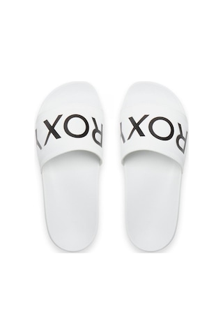 Roxy Arjl100679z Slippy Ii Günlük Beyaz-siyah Kadın Terlik Beyaz - Siyah