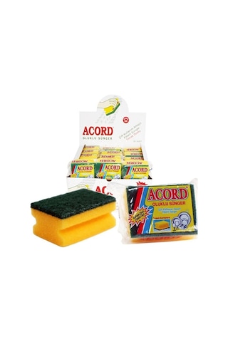 Acord Tekli Oluklu Sünger ( 1 Adet )