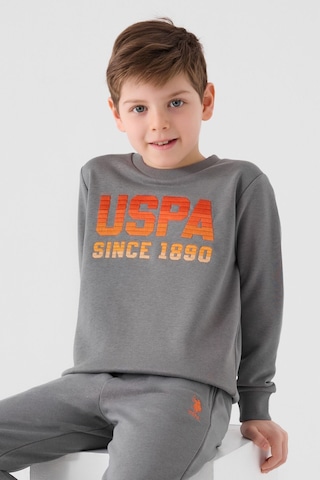 U.s. Polo Assn Erkek Çocuk Gri Eşofman Takımı Gri