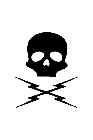 Ölüm Tehlikesi Sticker-miyrem Oto-motor-laptop-duvar-dekor 15 X 5 Cm