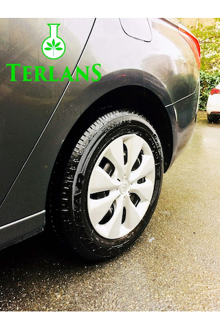Terlans Lastik Parlatıcı Jel 5 Kg + Uygulama Süngeri Tire Cleaning Gel Extra Glossy