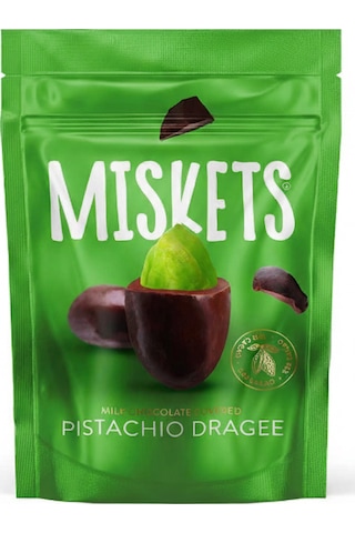 Sütlü Çikolata Kaplamalı Kavrulmuş Antep Fıstık Draje 70 G