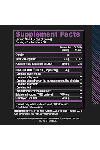 Bpı Best Creatine Kreatin Monohydrate Complex 300 Gr 50 Servis