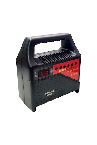 Electroon Hb 1206s 6v 12v Ayarlı 6amper Taşınabilir Akü Şarj Cihazı