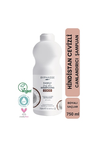 Family Fresh Boyalı Saçlara Özel Hindistan Cevizli Şampuan 750ml
