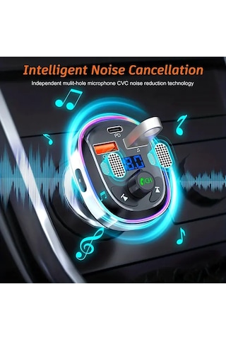 Xuweiwei T81 Araba Kablosuz Müzik Çalar Araç Fm Verici Alıcı Kablosuz Eller Serbest Telefon Sistemi Mp3 Çalar Şarj Cihazı