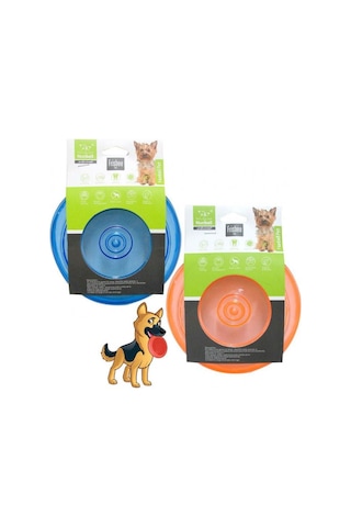 Nunbell Şeffaf Plastik Frizbi Köpek Oyuncağı Çok Renkli