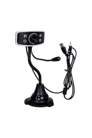 Everest SC-825 300K 480P USB Mikrofonlu Görüş Ledli Webcam