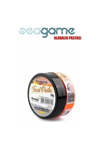 Seagame Trout Pasta Alabalık Hamuru Turuncu 50g