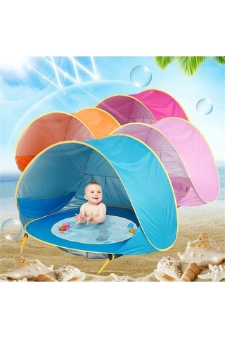 Tongxida Bebek Plaj Çadırı, Güneş Koruma, Pembe Pembe