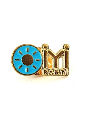 İyi Parti Parti Yaka Rozeti Gri