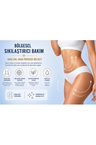 Dermaura Kafein & Mentol Içerikli Sıkılaştırıcı Jel 200 ML