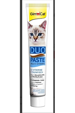 Gimcat Duo Multi-vitamin Ton Balıklı Kedi Macunu 50 Gr