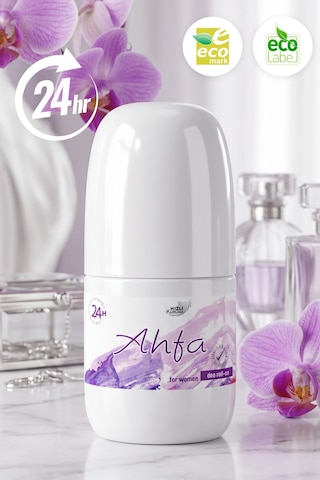 Doğal Ahfa Eau De Roll On For Women Kararma Önleyici 50 Ml