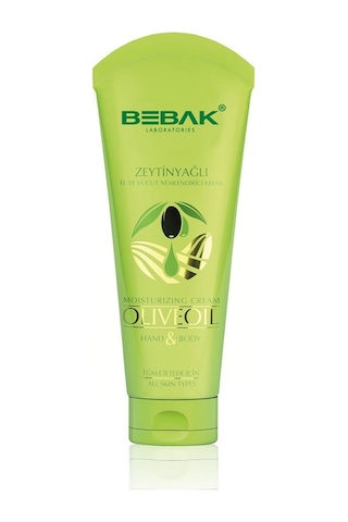 Bebak Zeytinyağlı El ve Vücut Nemlendirici Kremi Tüp 75 ML Bebak Zeytinyağlı El ve Vücut Nemlendirici Kremi Tüp 75 ML