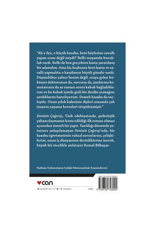 Denizin Çağırışı -  Kemal Bilbaşar - Can Yayınları