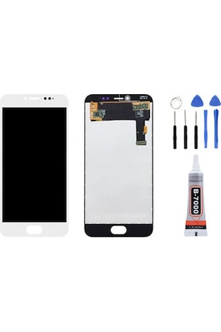 General Mobile Gm6 D Beyaz Lcd Ekran Dokunmatik Tamir Seti Yapıştırcı Set Yedcom