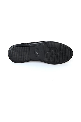 Dropland 8522 Siyah Nubuk %100 Deri Erkek Casual Ayakkabı 001