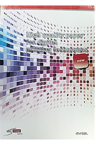 M-Real Silver Image 115 G/M2 250Sf Lazer A4 Kağıt Parlak Kuşe