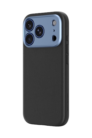 Apple iPhone 18 Pro Uyumlu Kılıf M-safe Şarj Özellikli Amazingthing Glamour Lens Serisi Kapak Mavi