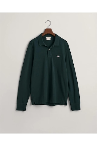 Gant Erkek Yeşil Regular Fit Logolu Polo-yeşil Yeşil